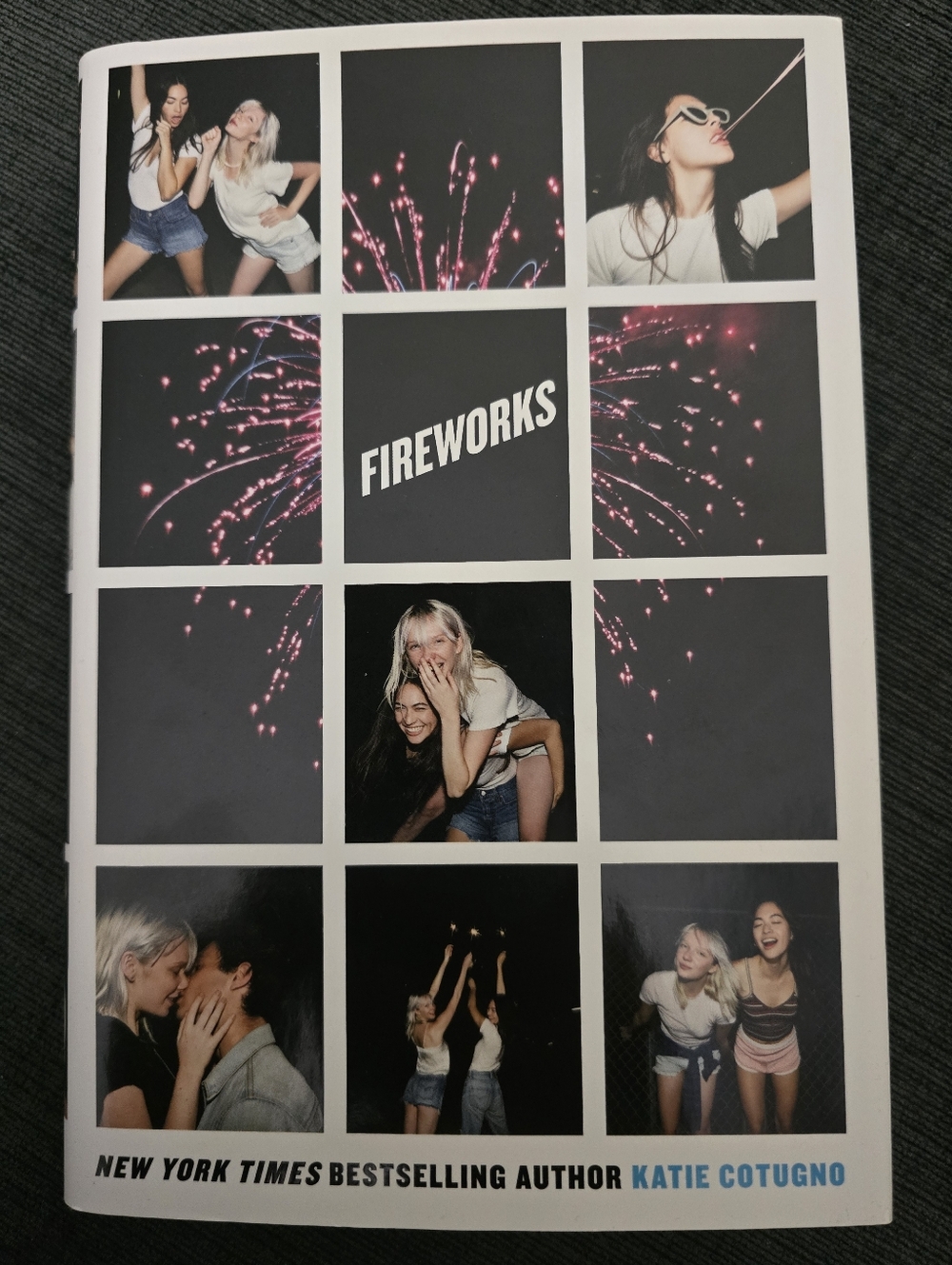 Fireworks Katie Cotugno YA Hardcover Contemporary Fiction Book